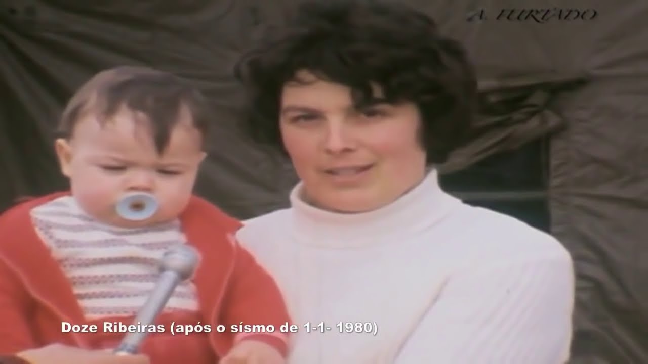 Ilha Terceira após o sismo de 1 de Janeiro de 1980