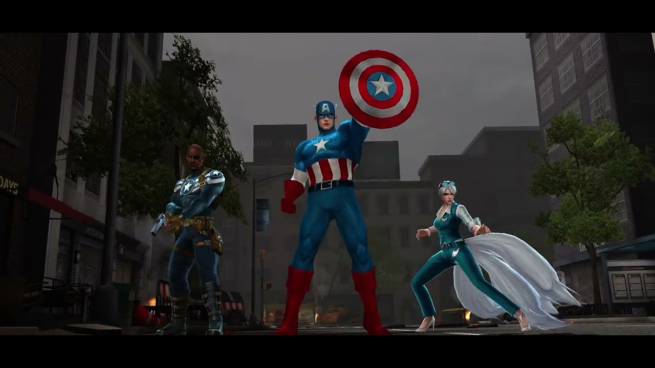Marvel Future Fight - Dimension Rift - Emergency Dispatch #6 (Highest Difficulty) - Captain America
