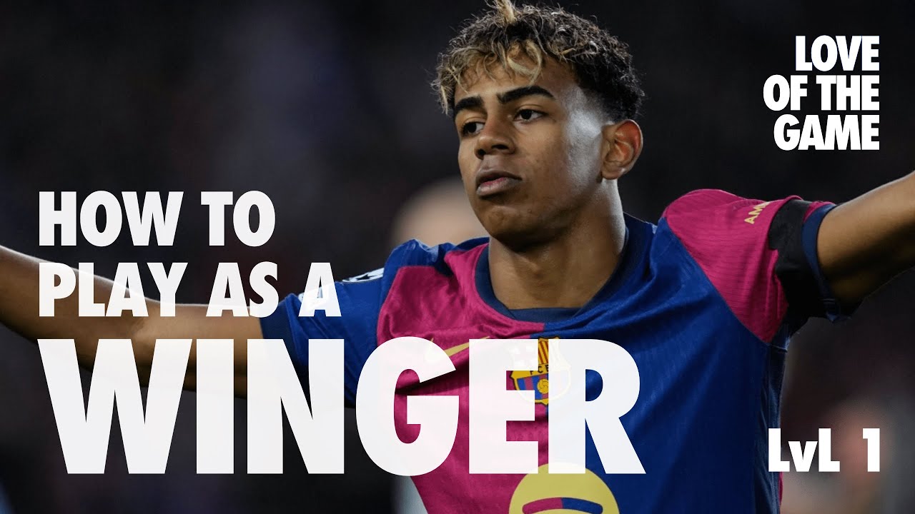 How to Play as a Winger - Level One - Core Movements