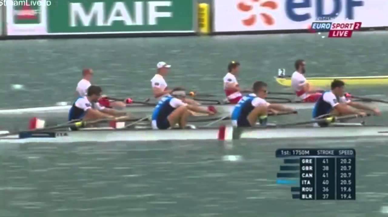 M4- Semifinal  World Rowing Championship 2015