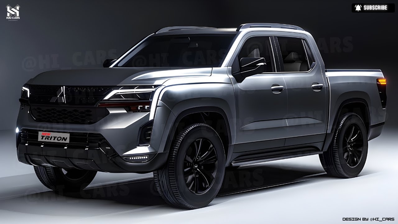 Представлен новый Mitsubishi Triton 2025 года выпуска - Самый мощный среднеразмерный пикап!!