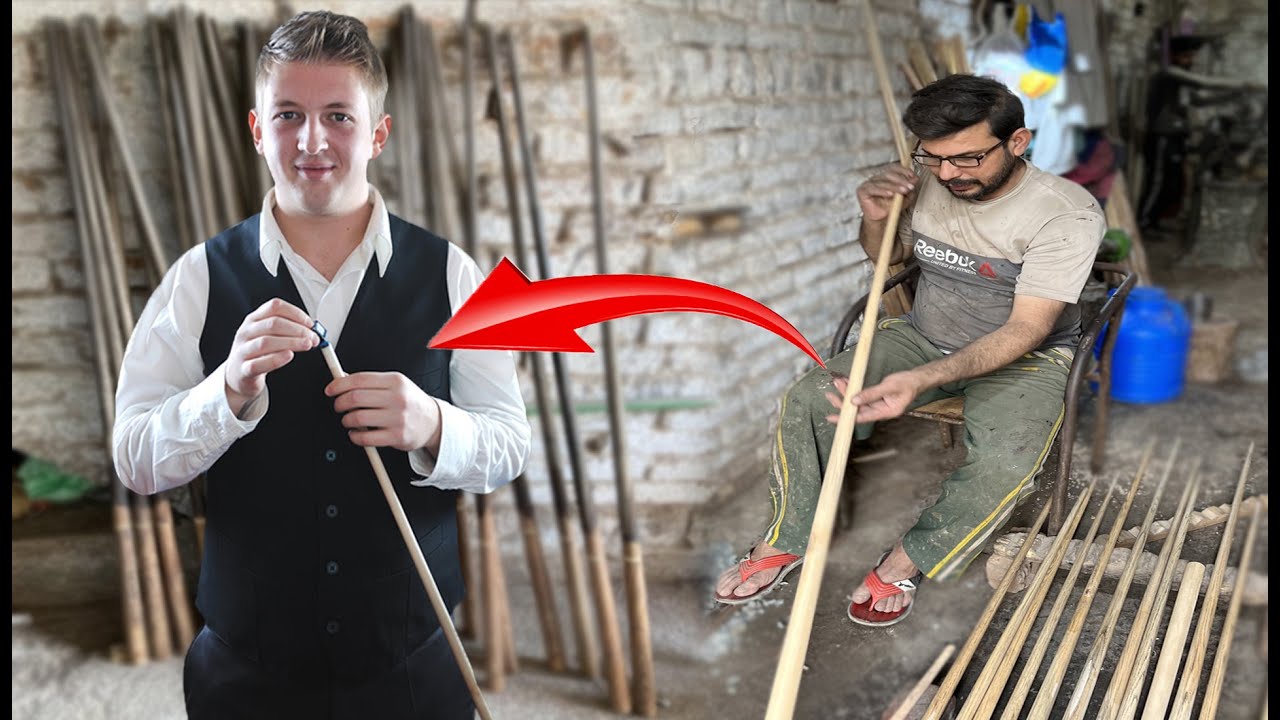 How to Make a Pool Snooker Cue With Less Tools | Amazing Process