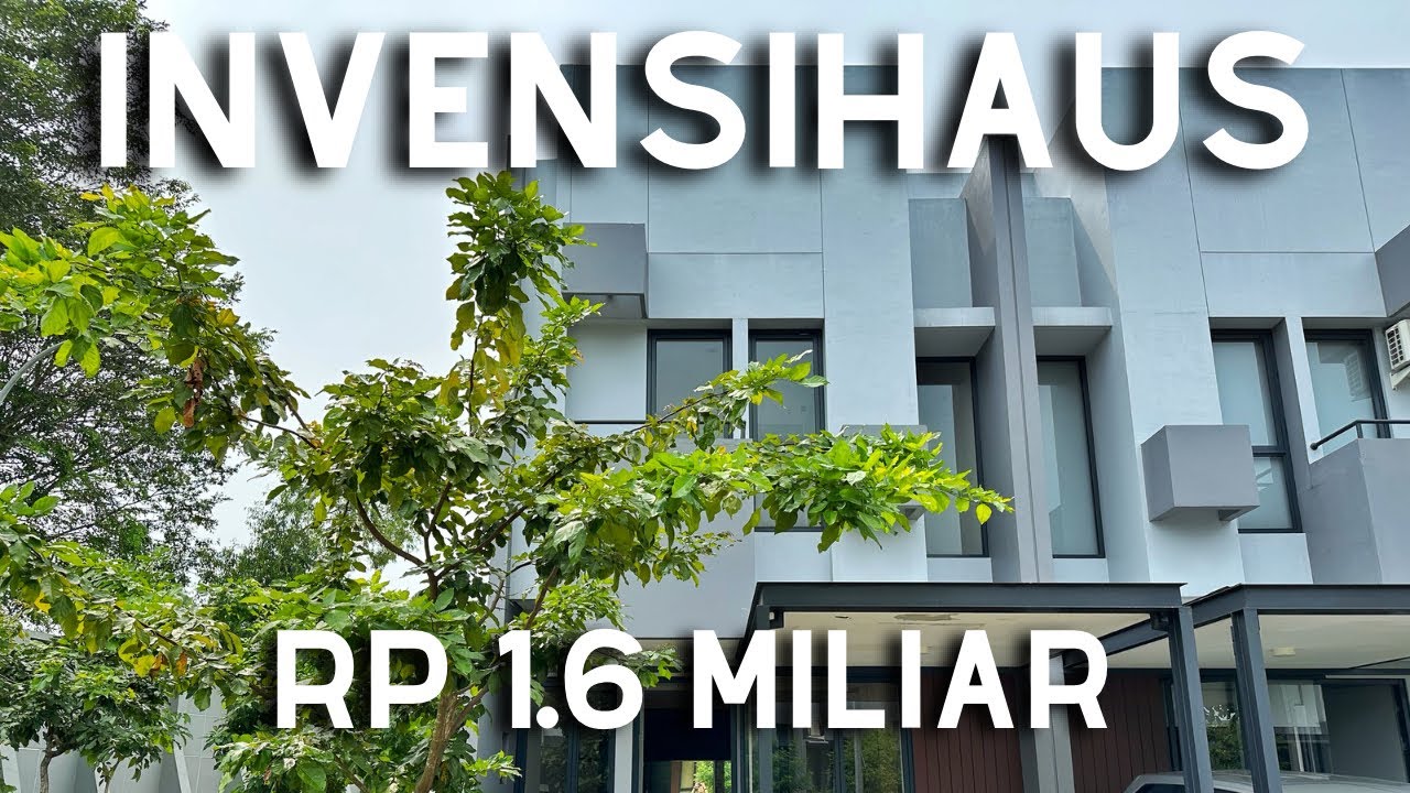 FULL FURNISHED LANGSUNG HUNI ! INVENSIHAUS Tabebuya BSD City 5x10 Rp 1.6M Nego !