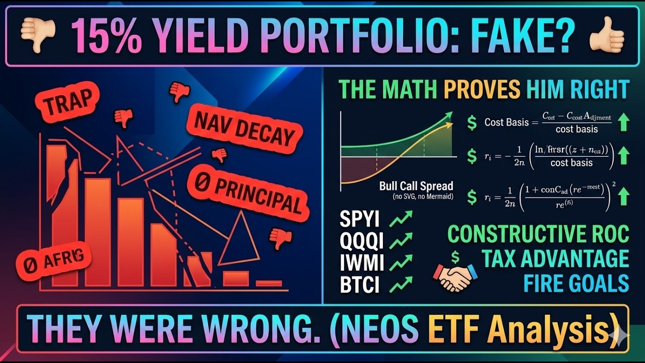 Правда о высокодоходных ETF! Почему пользователи Reddit ошибаются насчет высокодоходных ETF (SPYI...