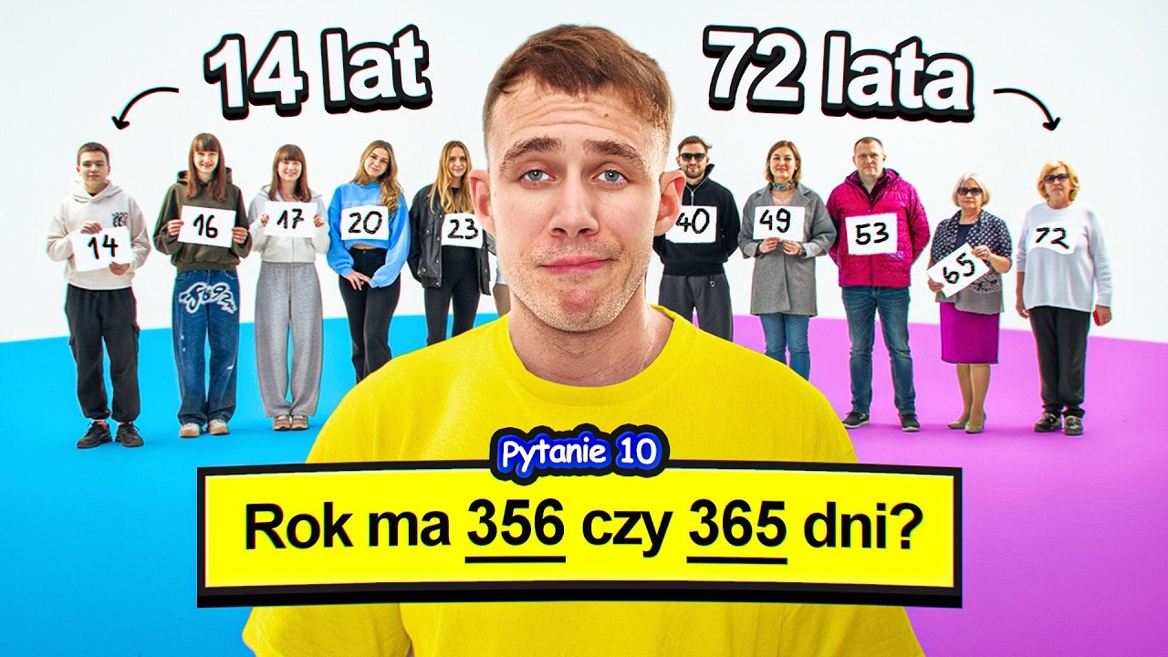 14 - 76 LAT VS Wiedza Og&oacute;lna