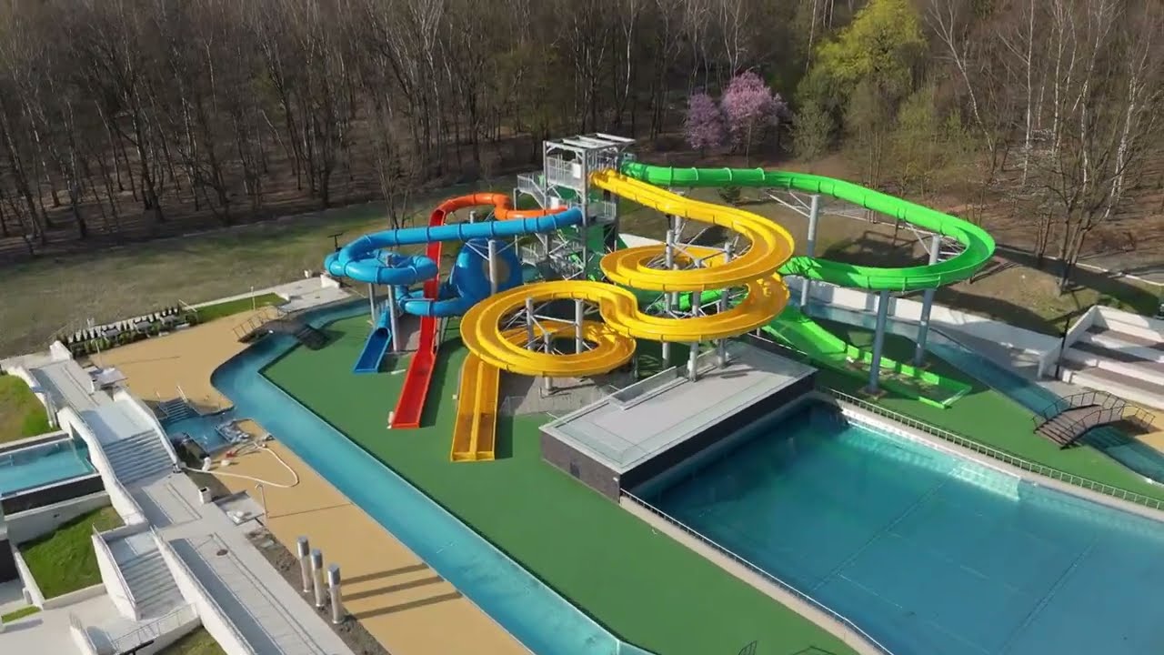 Kultowe kąpielisko Fala 🌊 w nowej odsłonie. Po rewitalizacji. Park Śląski.