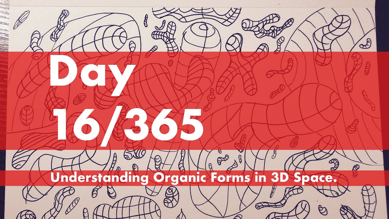 Sketching Flowing Forms: Simple Techniques for Organic Art