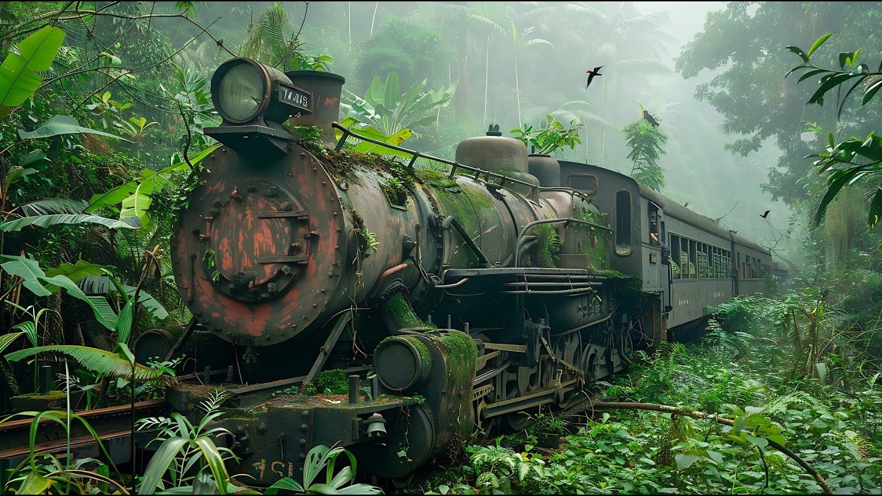 Forgotten Steam Giants – Abandoned Trains Still Hiding in the USA