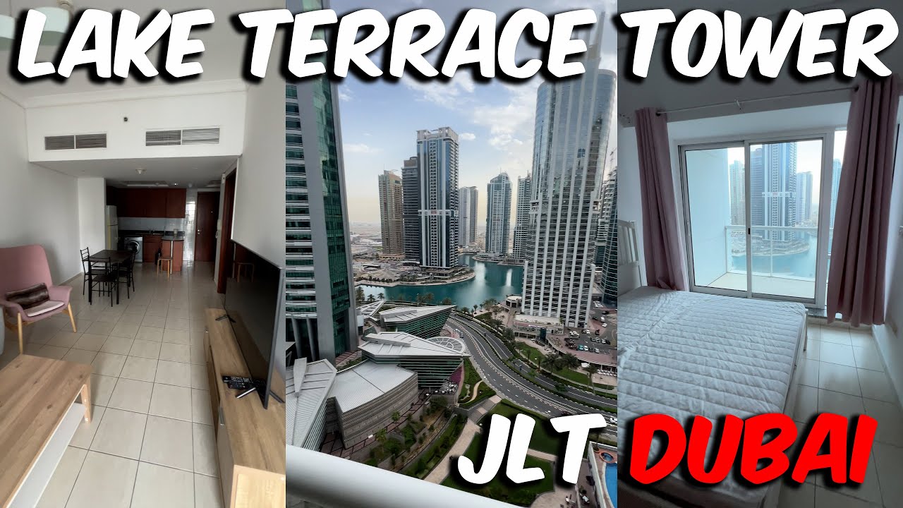 Tour of 1 bedroom apartment in Lake Terrace Tower JLT Dubai