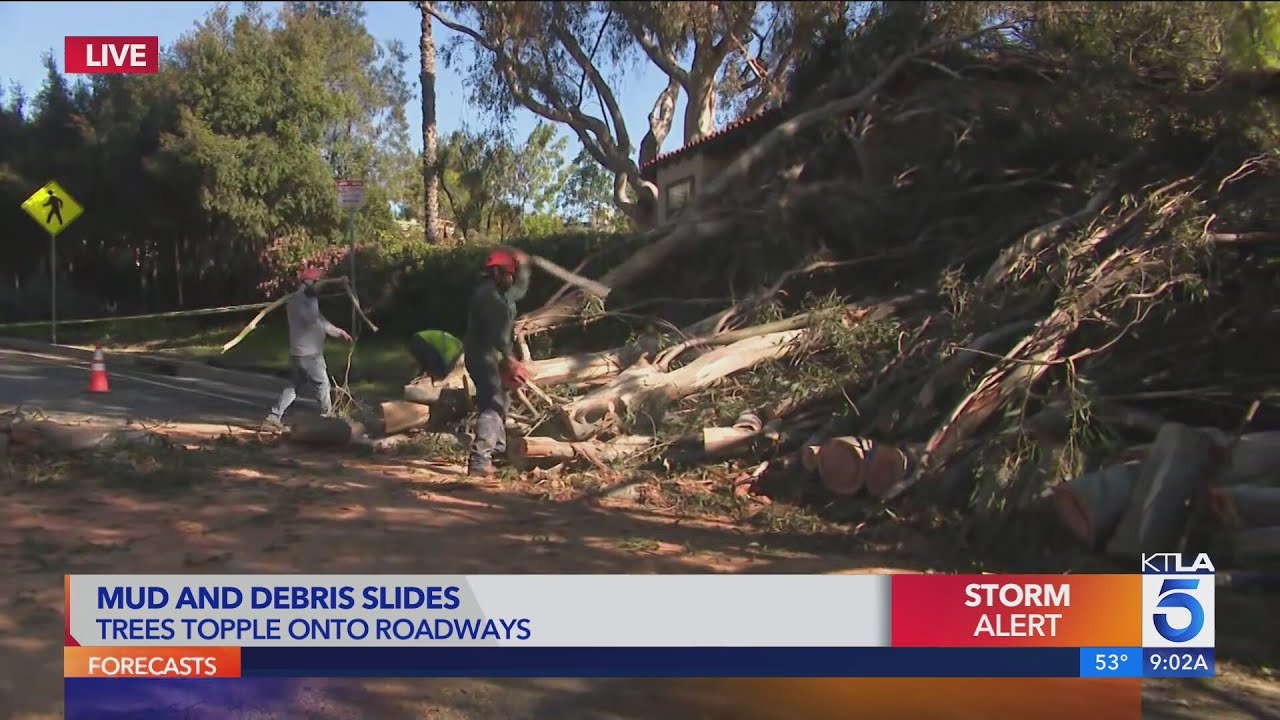 Storms pummel Southern California - Wednesday 9 a.m. team coverage