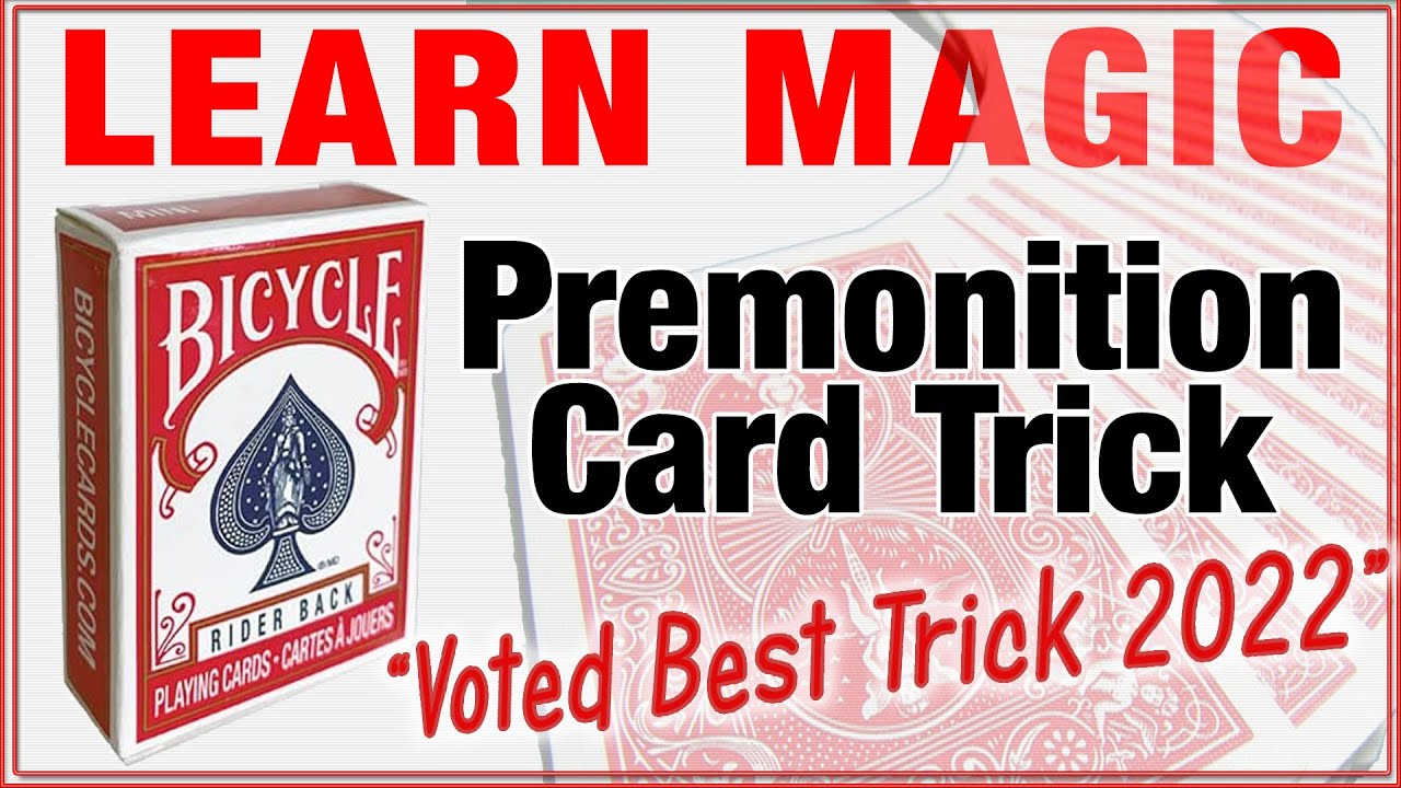 Incredible Prediction Magic Card Trick - Learn this Trick Full Tutorial Included