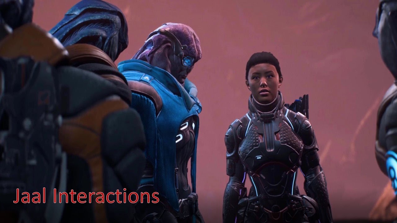 Mass Effect: Andromeda Jaal Interactions (non-romance)