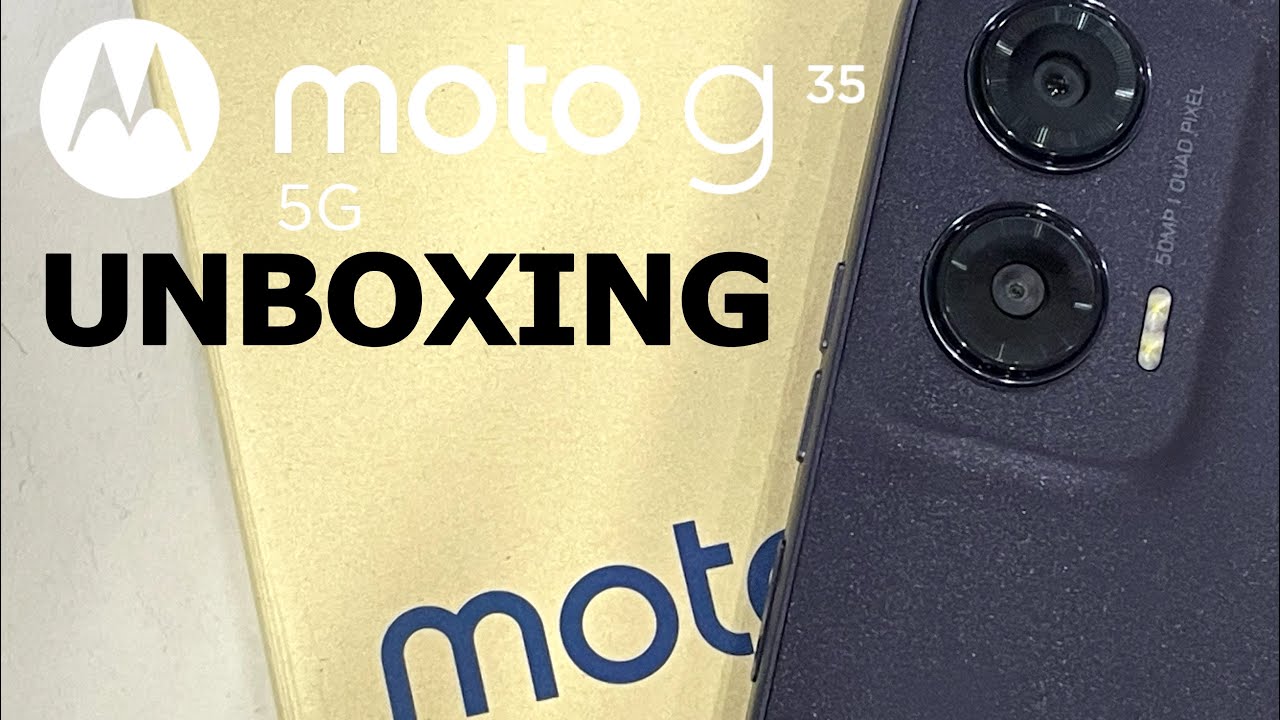 MOTO G35 5G | 8GB RAM 128GB ROM | UNBOXING | MOTOROLA