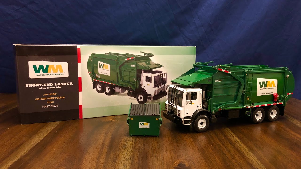 First Gear Waste Management Front End Loader