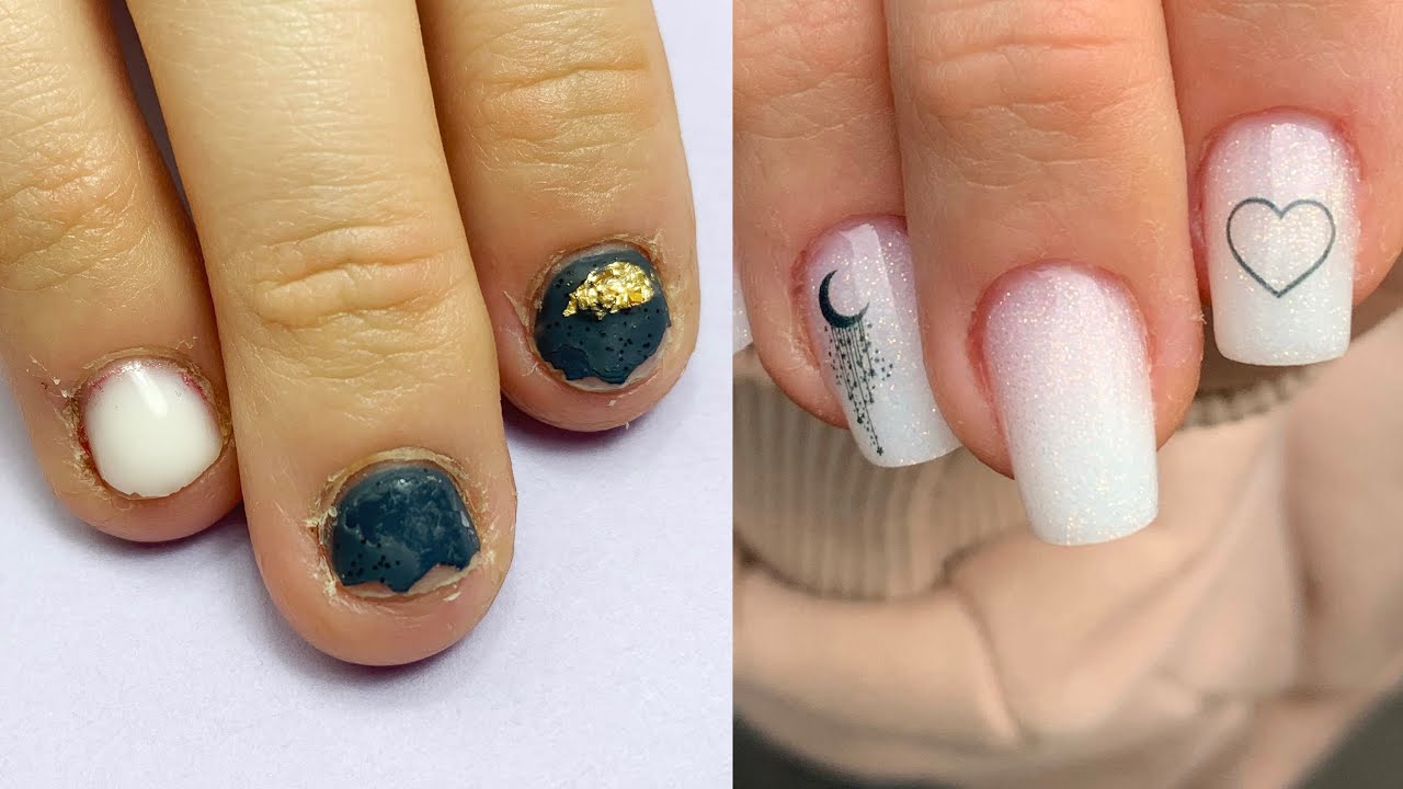 Гель Лак или Наращивание? Что лучше для коротких ногтей | Акрилатики Cosmoprofi