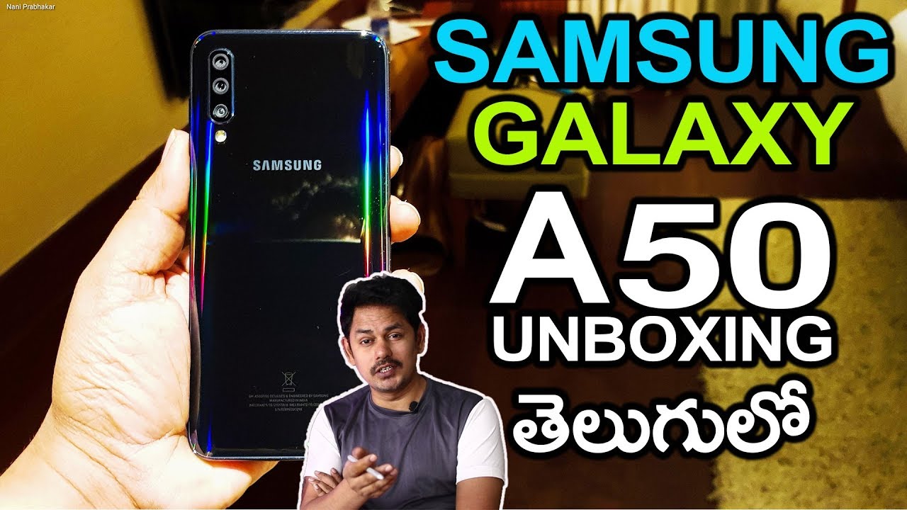 Samsung Galaxy A50 Unboxing: in Telugu ~ Tech-Logic