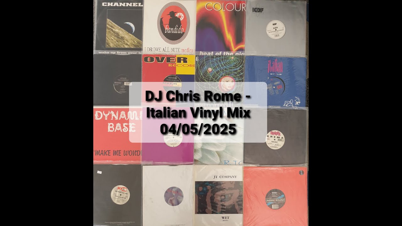 DJ Chris Rome - Italodance Vinyl Mix 04.05.2025