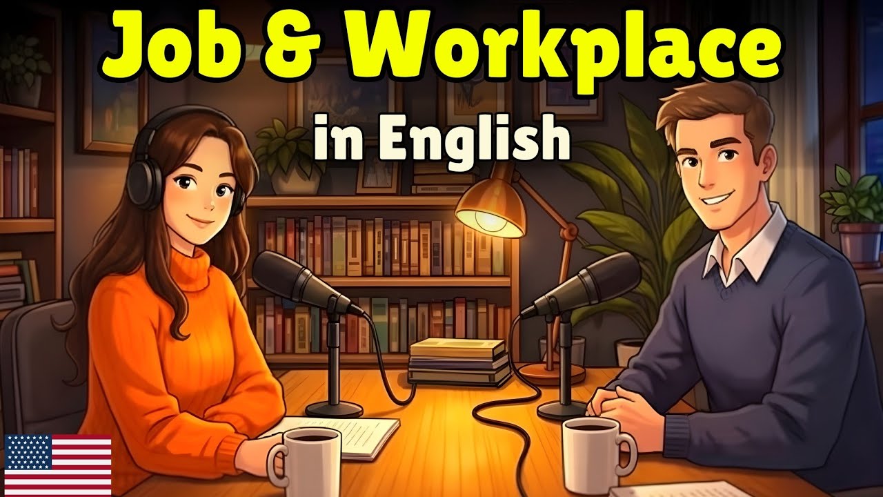 How to Talk About Your Job & Workplace in English | English Conversation Practice