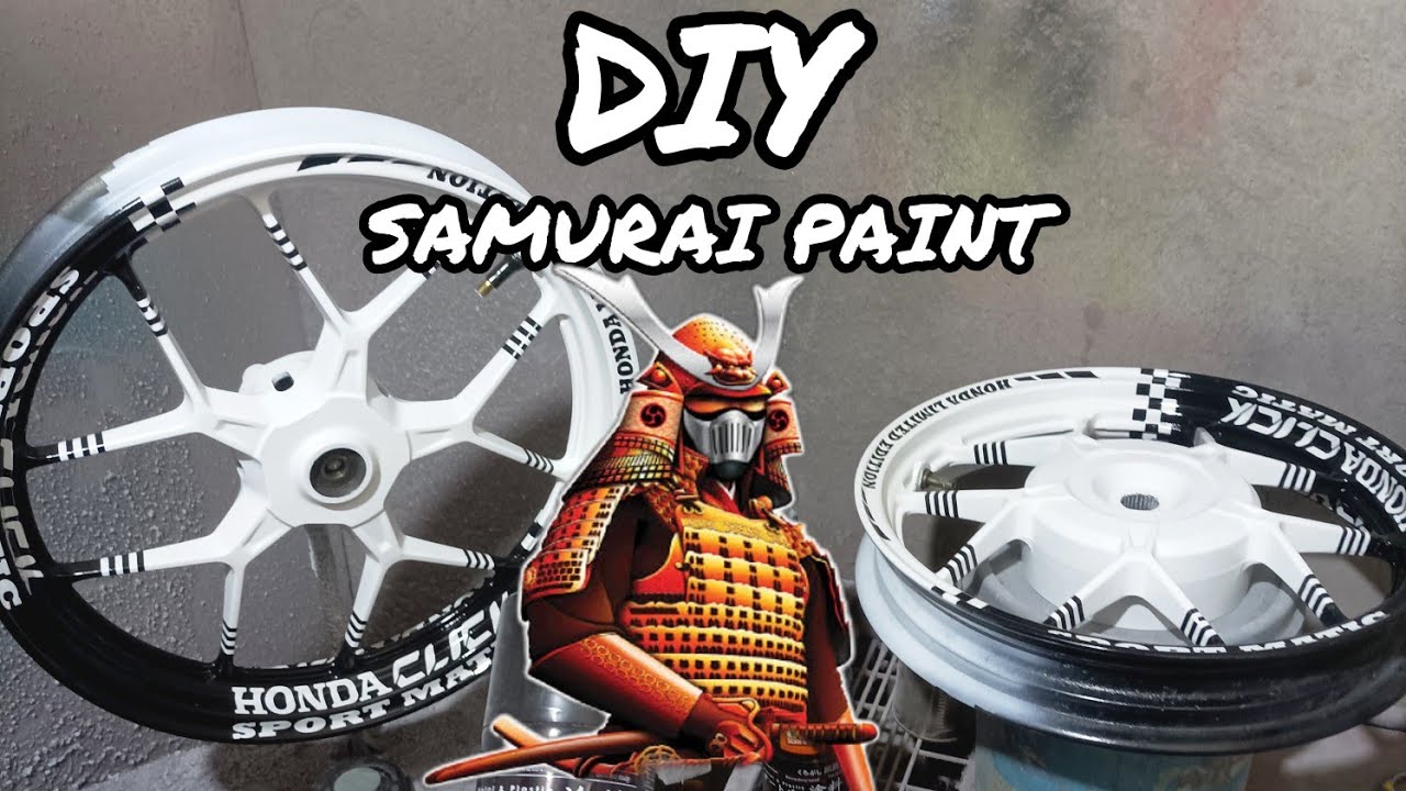 DIY Samurai paint custom paint mags 