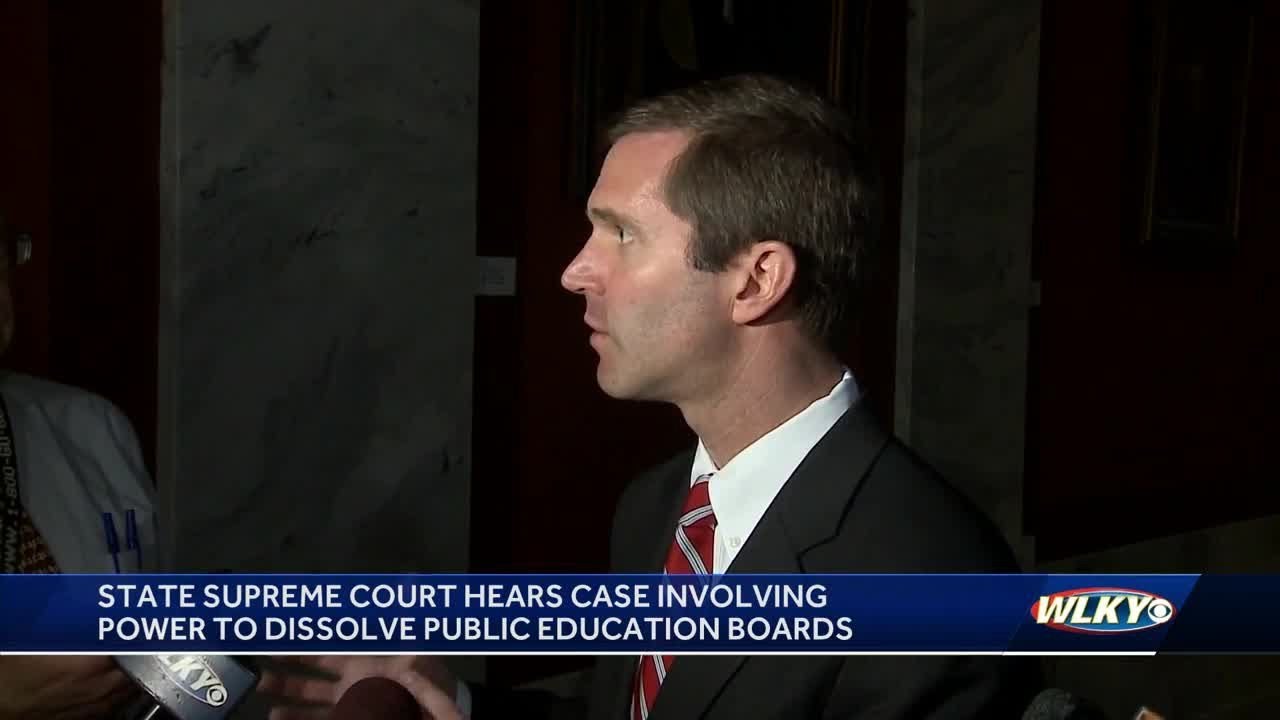 Beshear, Bevin battle in Ky Supreme Court on education