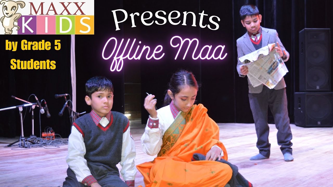 अभिवृध Offline Maa by Grade 5 Students of Maxx Kids School Performance Annual Day Function 2023