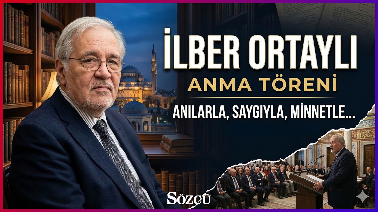 İlber Ortaylı için Galatasaray Üniversitesi'nde anma töreni düzenleniyor #Canlı