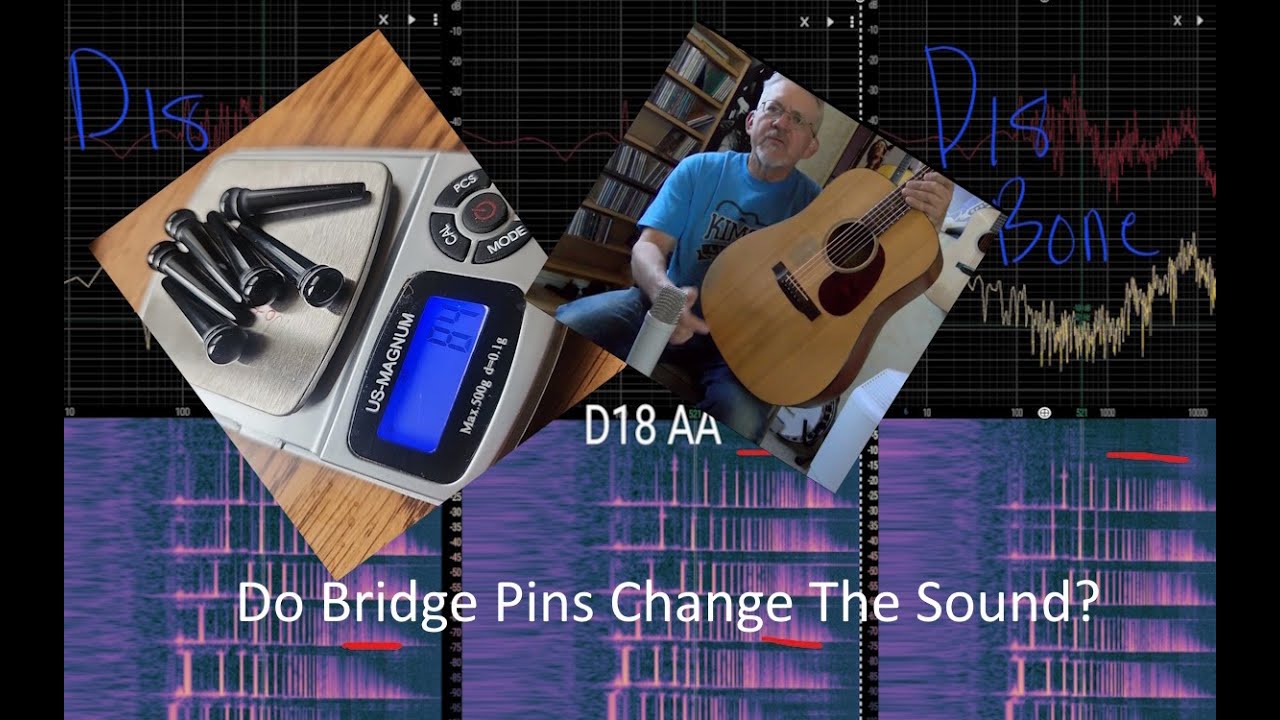 Do bridge pins change the sound?
