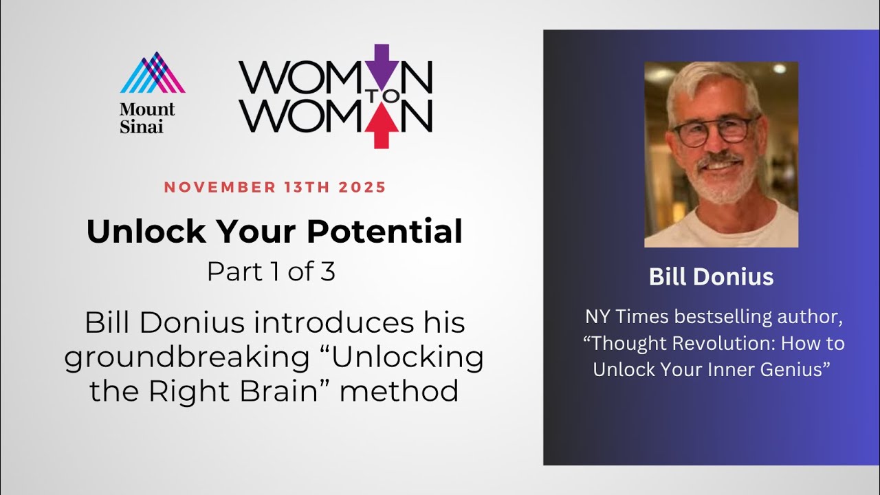 Unlocking Your Potential with Bill Donius Pt 1 Nov 13 2025