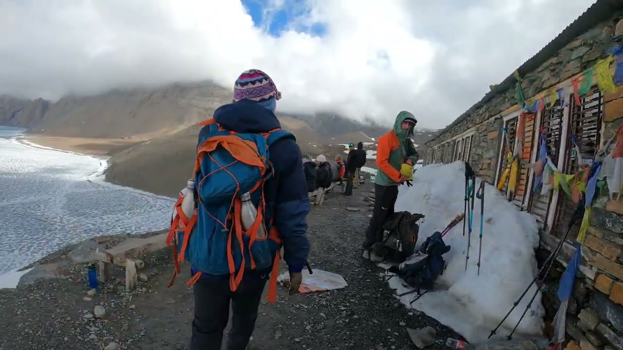 Tilicho Lake || Manang Nepal || Annapurna circuit trek || 4k video || travel vlog