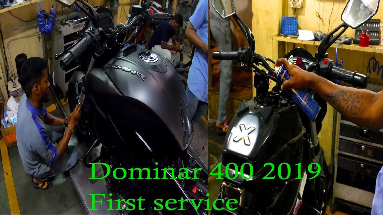 First Service of Dominar 400 2019 | Kerala | Detailed Service with Price