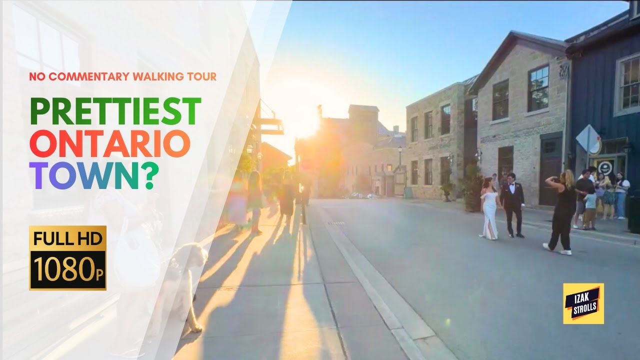 Is Elora Ontario the Most Scenic Town in Canada? | 4K Walk