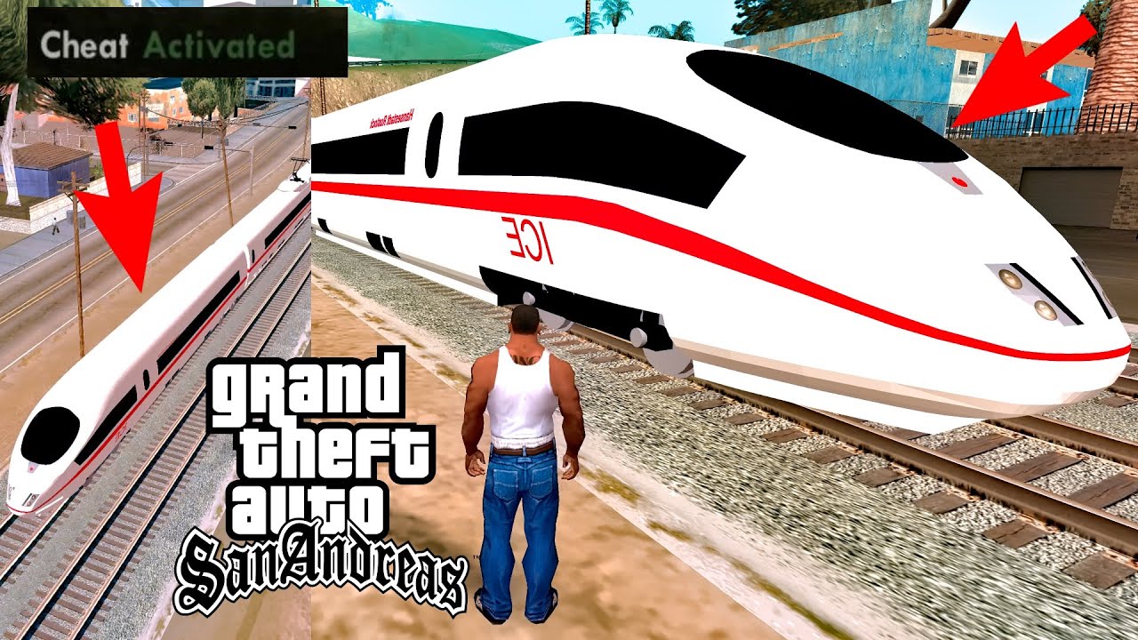 How To Get Secret Bullet Train in GTA San Andreas? (Fastest Train) | GTASA Secret Train Cheat