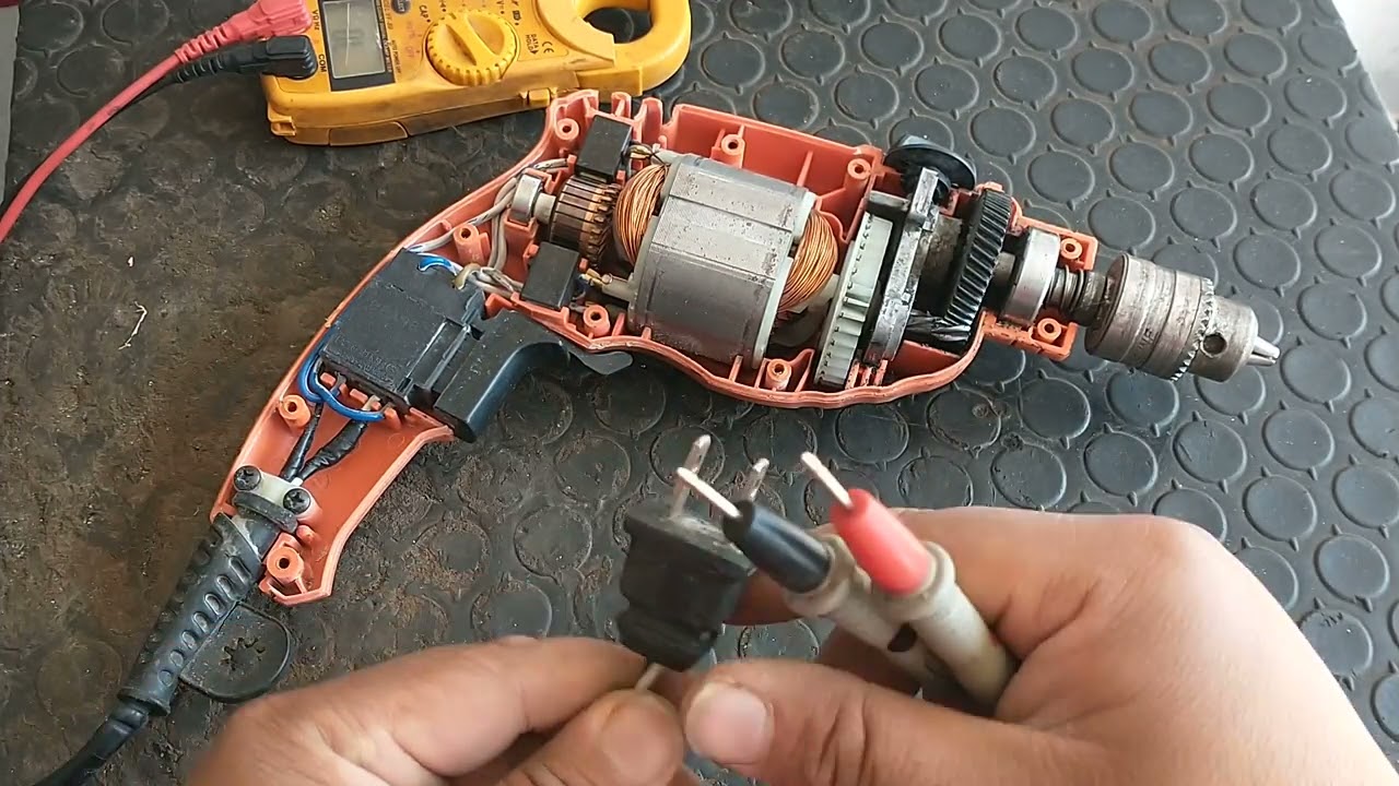 Taladro no prende , falla botón de encendido 😉