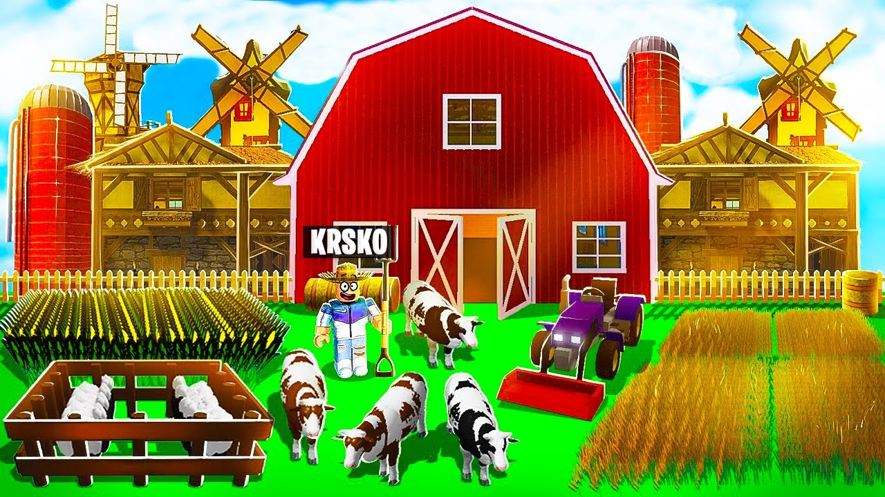 NAPRAVIO SAM NAJVEĆU FARMU U ROBLOXU! :O