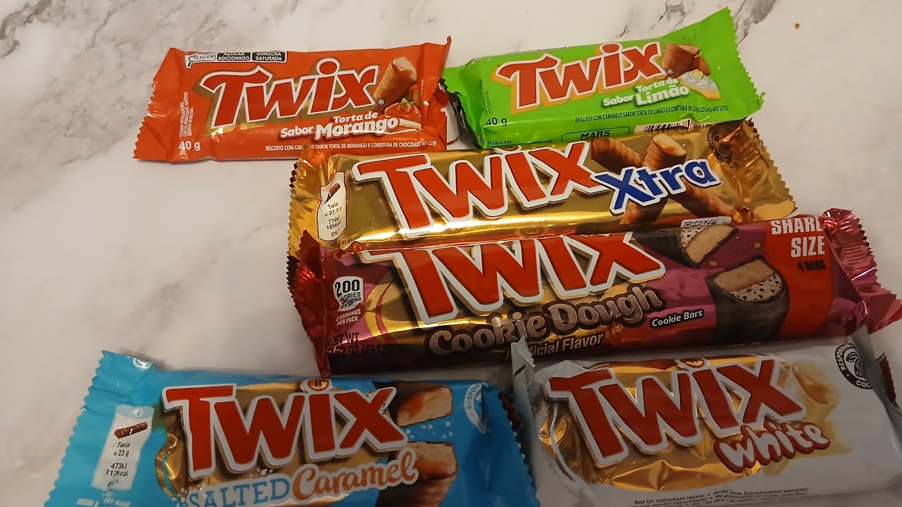TRYING DIFFERENT TWIX BARS  FROM AROUND THE WORLD 🌎 
