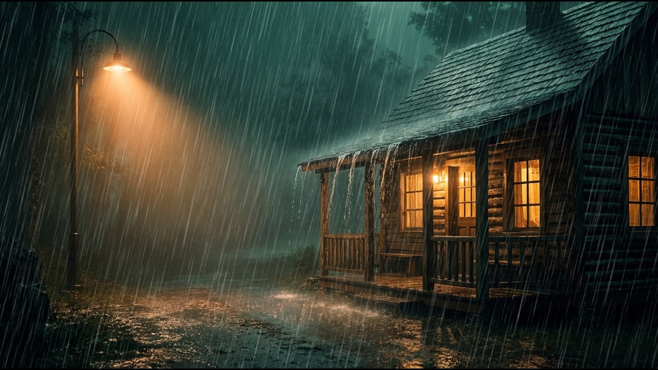Rain Sounds for Insomnia 🌧️ 99% Fall Asleep in 5 Minutes | Calm Night Rain