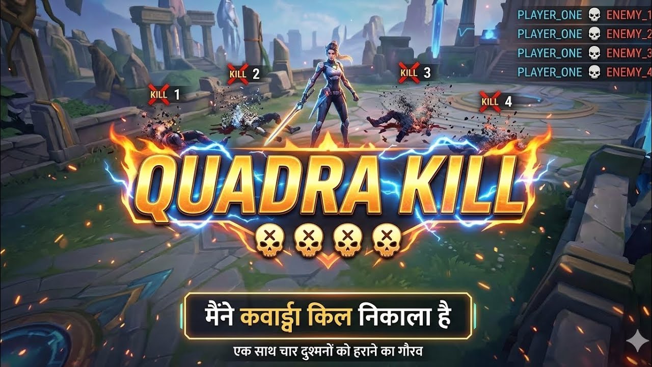 Solo vs Squad Massacre: 1v4 Clutch God! ☠️