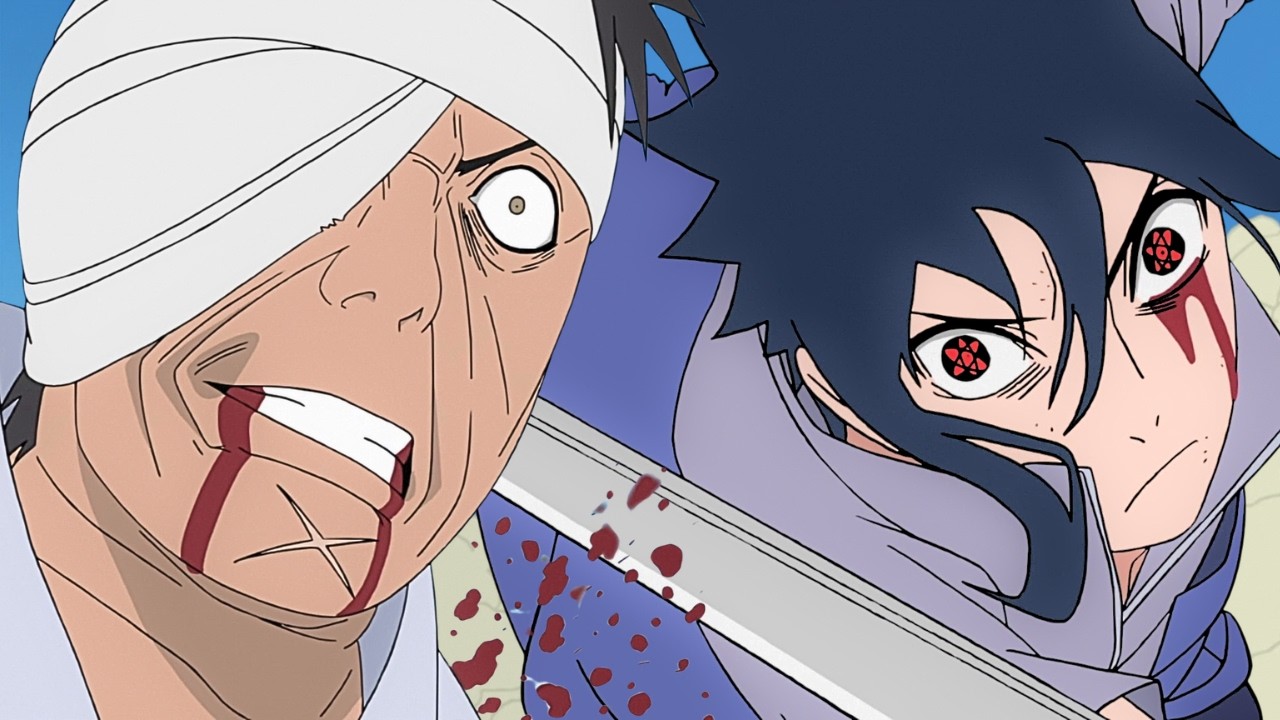Sasuke vs Danzo - Fight Scene | Naruto Shippuden