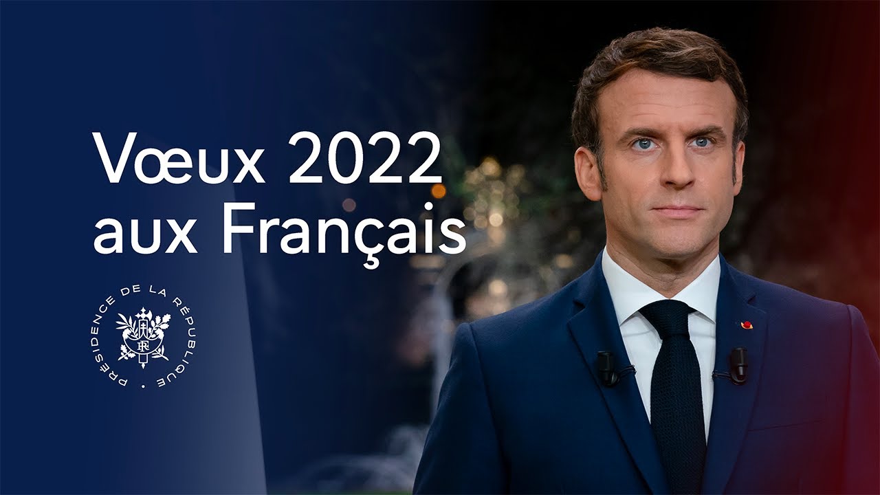 Vœux 2022 aux Français.
