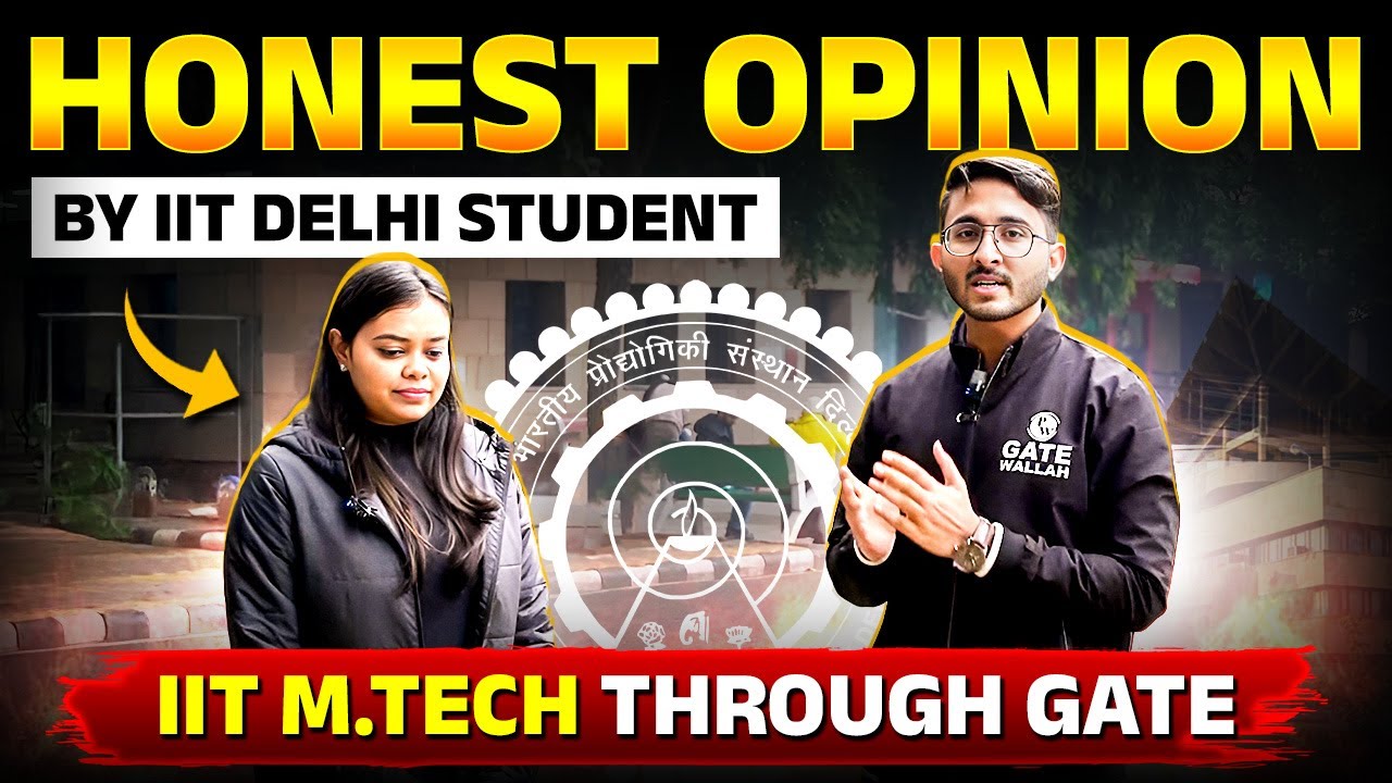 M.Tech in IIT Through GATE | Honest Opinion | Placement Trends | Academic life | Future scope