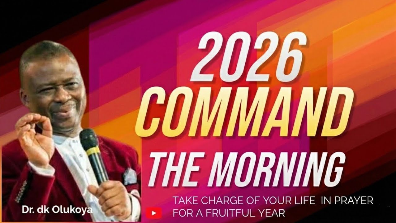 2025 COMMAND THE MORNING MFM BREAKTHROUGH PRAYER|Dr.Dk OLUKOYA