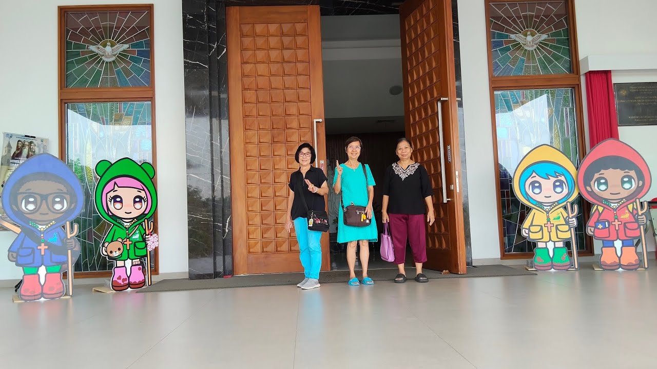 Survey Gereja ST. Perawan Maria Benteng Gading utk ziarah Porta Sancta 17 Juni 2025