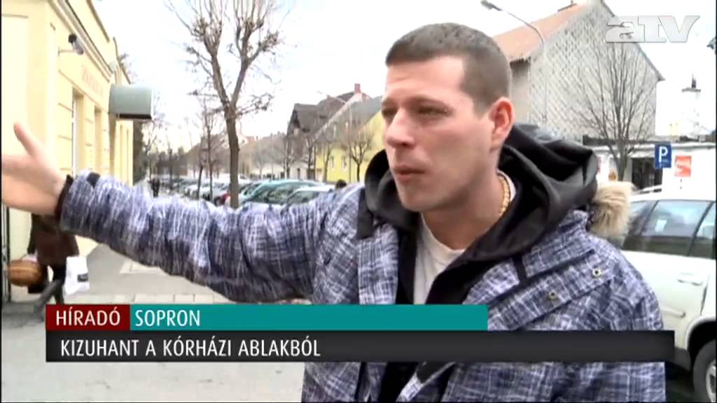 Kiesett egy páciens a soproni kórház ablakán