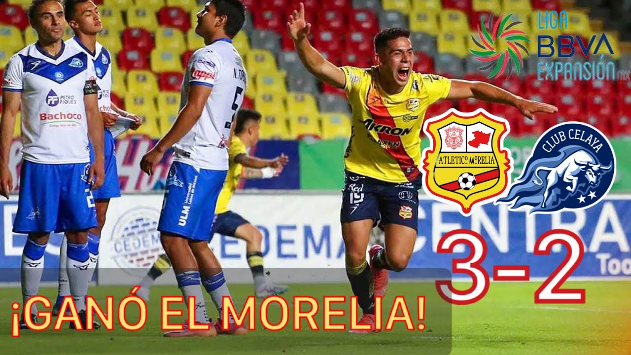 Atl&eacute;tico Morelia vs Celaya 3-2 |GOLES| Liga de Expansi&oacute;n Mx C23