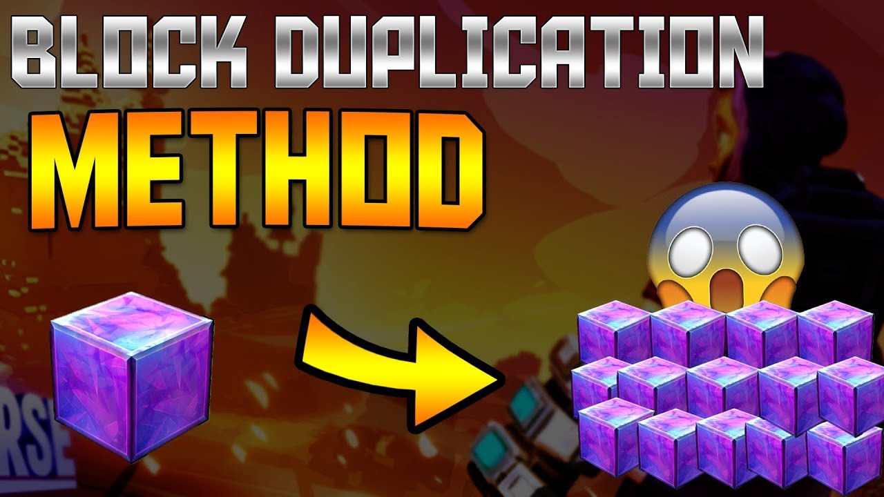 BLOCK DUPLICATION METHOD!! (Creativerse)