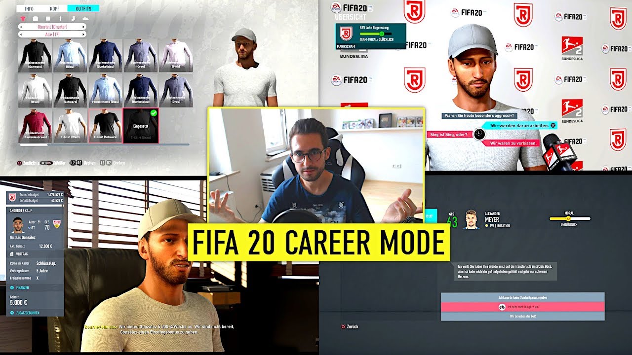 FIFA 20 KARRIEREMODUS EINDRÜCKE & MEINUNG 🔥🤔 Jahn Regensburg FIFA 20 Karriere Gameplay