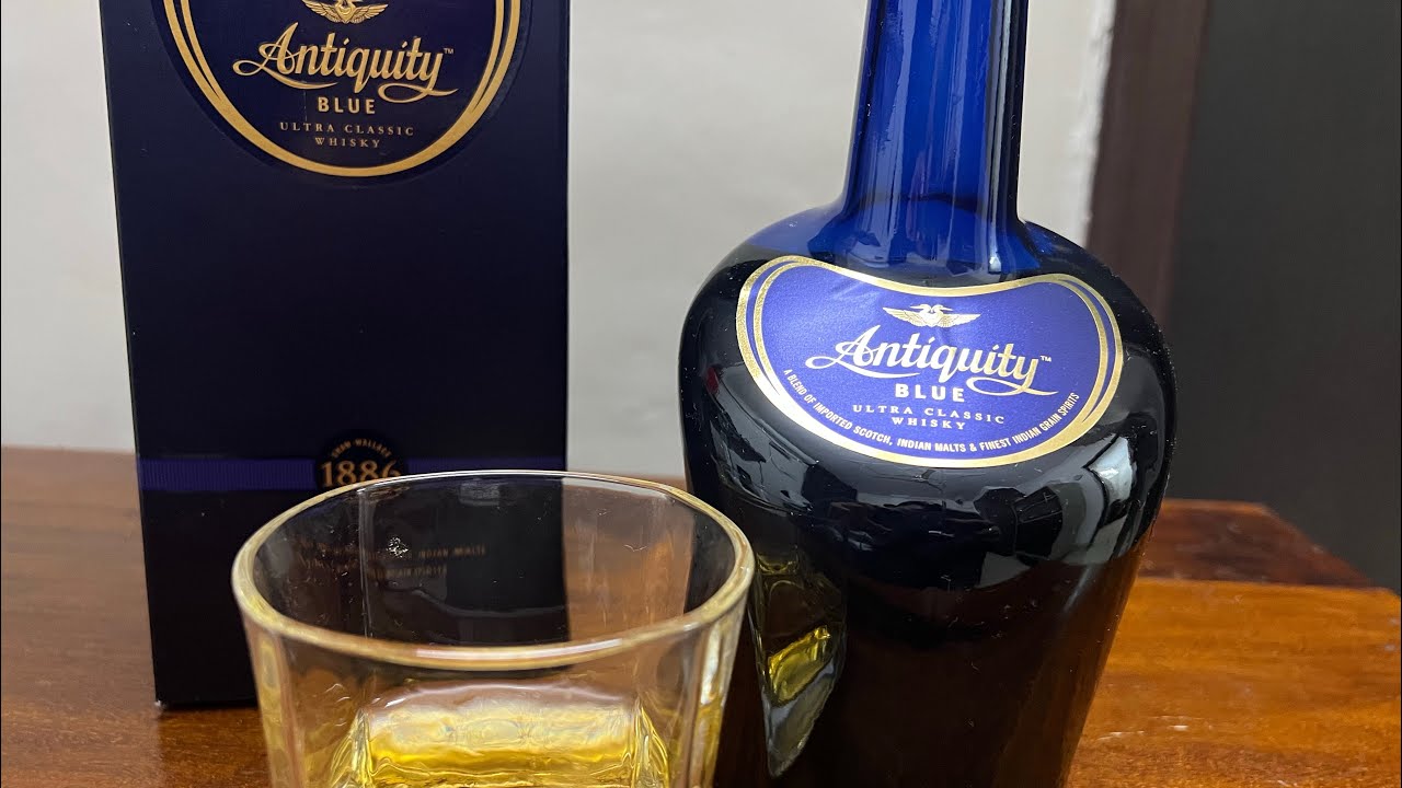 Antiquity Blue Whisky review English