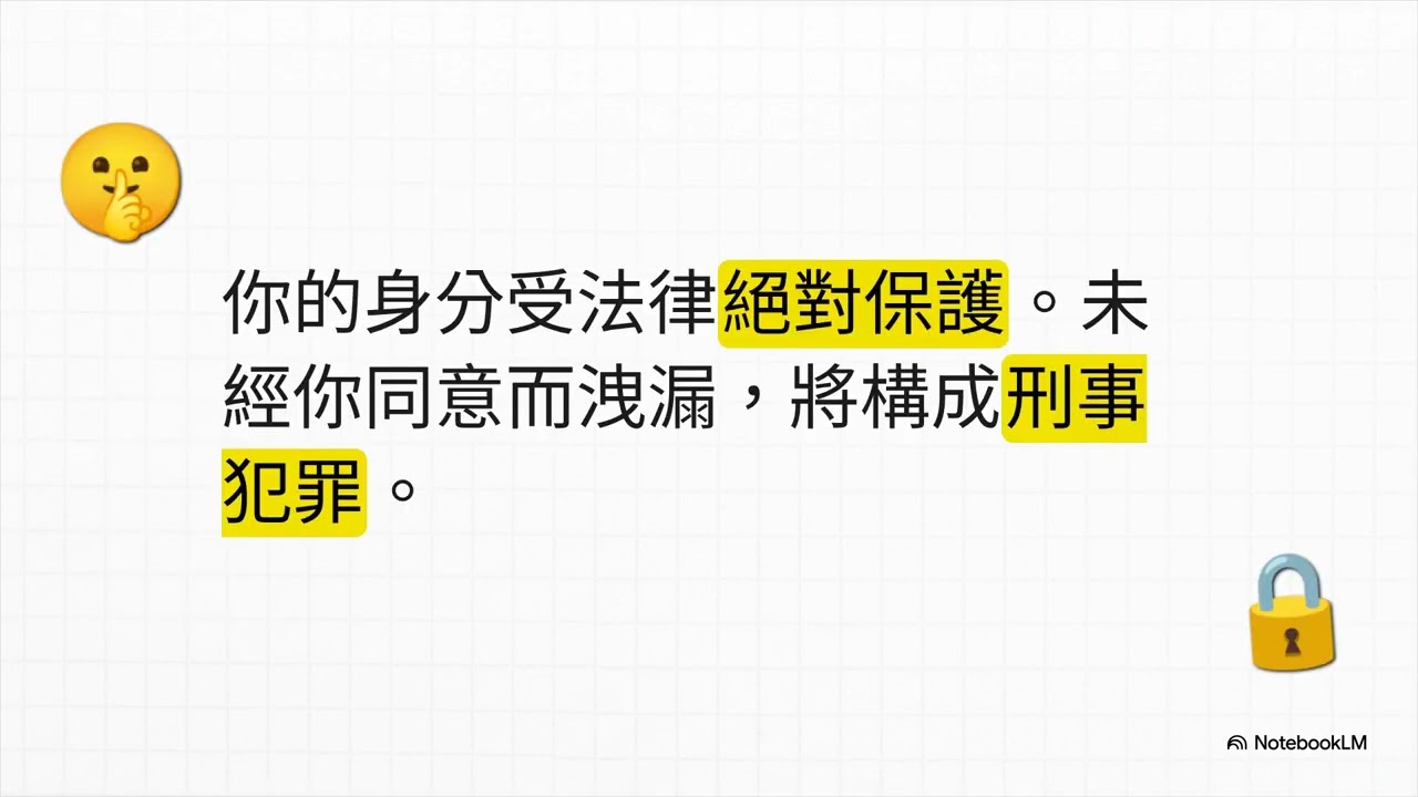 AI短簡報案例29_NotebookLM_公益揭弊者保護法_影音摘要