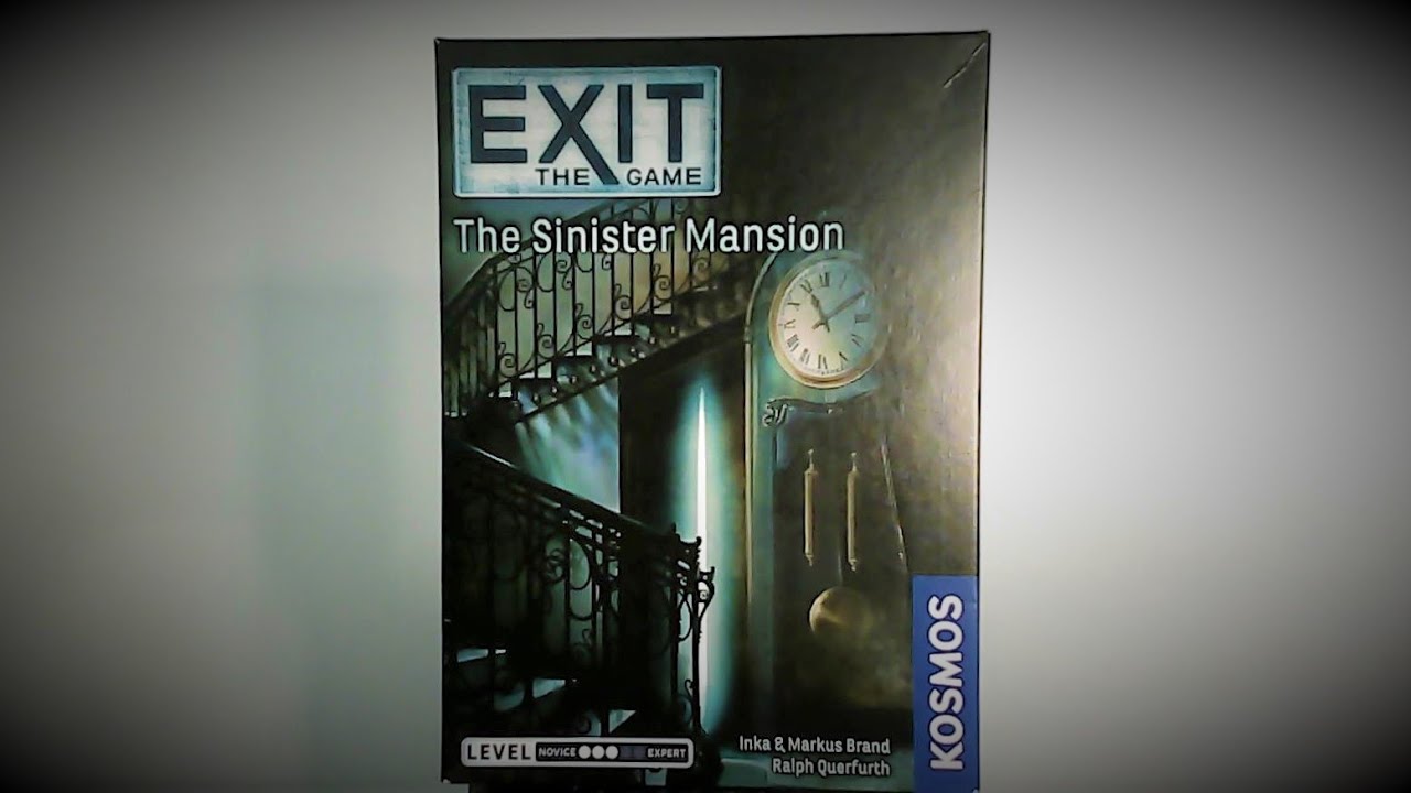 Exit: The Sinister Mansion board game review