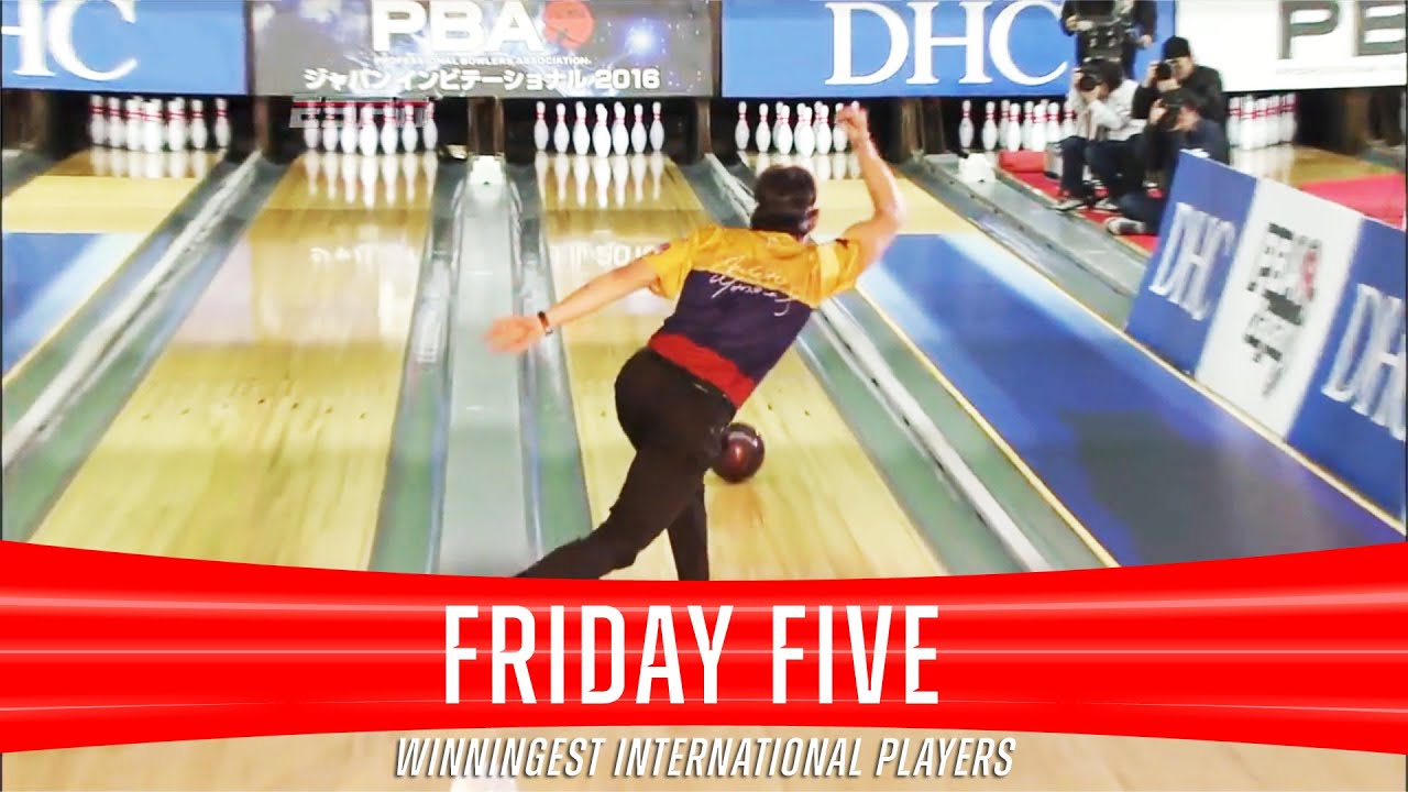Friday Five - All-time winningest international players on the PBA Tour